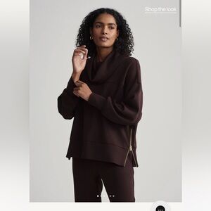 Varley Dark Brown Sweatshirt